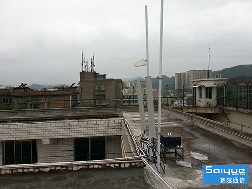  霍尔果斯某看守所大功率手机信号屏蔽器（白噪声）案例